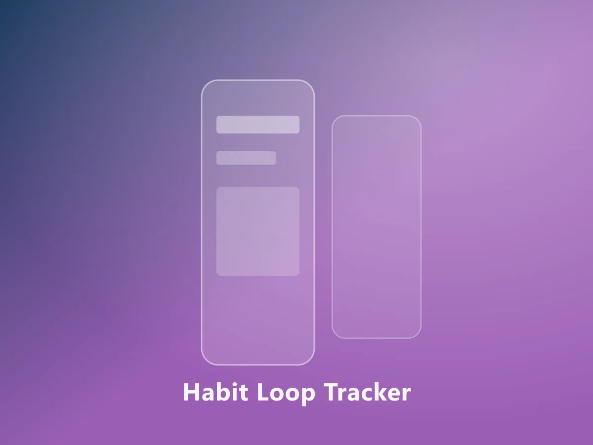 Habit Loop Tracker
